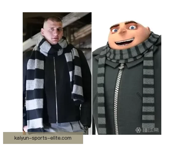 约基奇赛后穿小黄人拖鞋亮相曾COS格鲁角色趣味十足